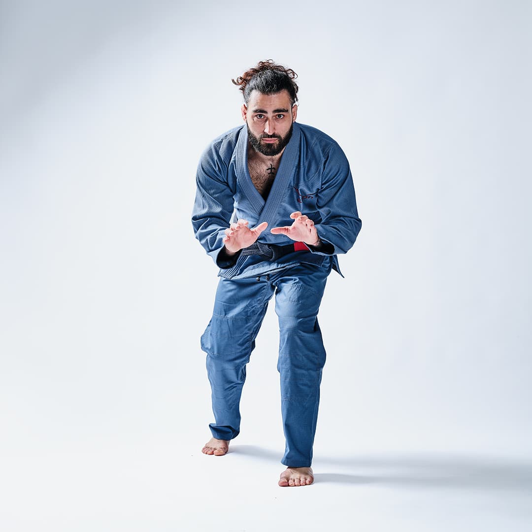 Kimono JJB ELION SQUALE 350 Gris - Image 10