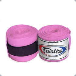 Bandes de boxe FAIRTEX Rouge - Image 5