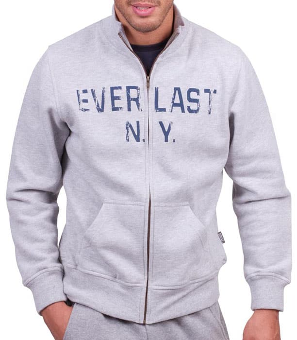Sweat Zip EVERLAST Hopkins gris