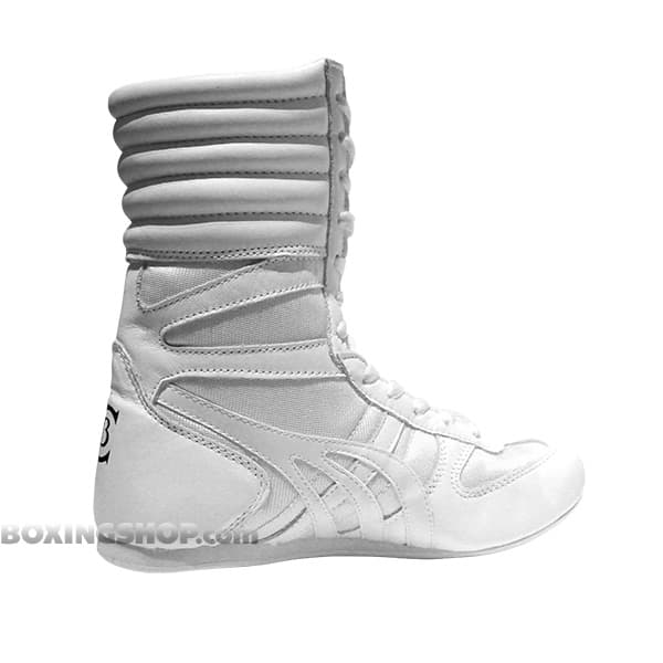 Chaussure CHAMPBOXING Montante Blanche  - Boxe Anglaise - Image 3
