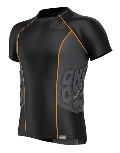 Rashguard 593 SHOCK DOCTOR 3 protections