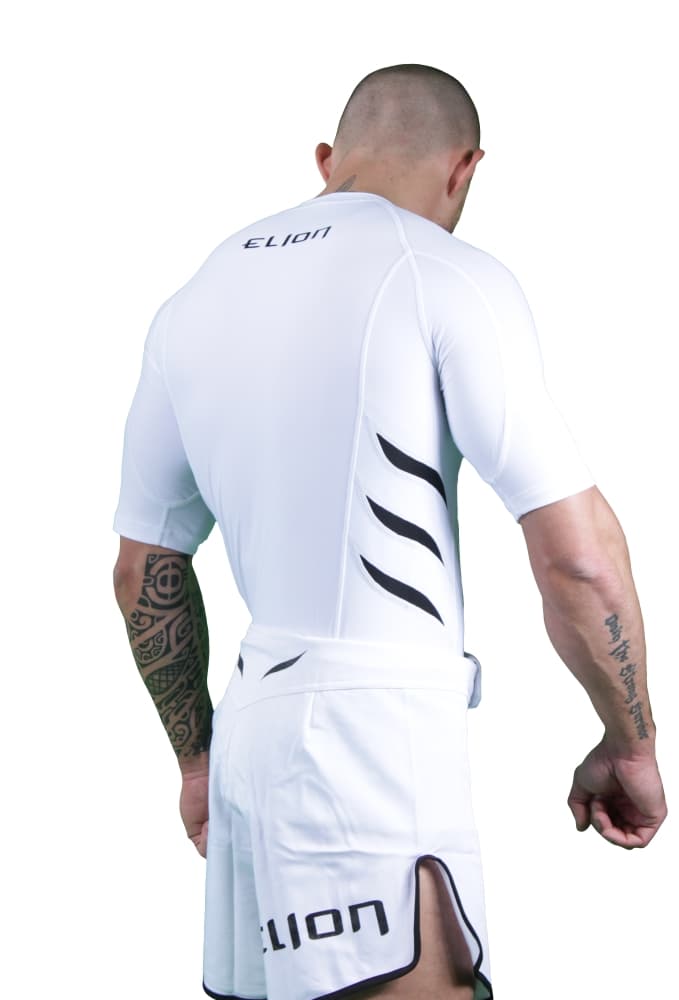 Rashguard Elion - Blanc- Manches Courtes - Image 2