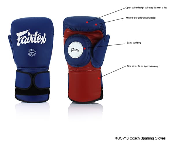 Gants pour Coach Fairtex BGV13 - Image 2