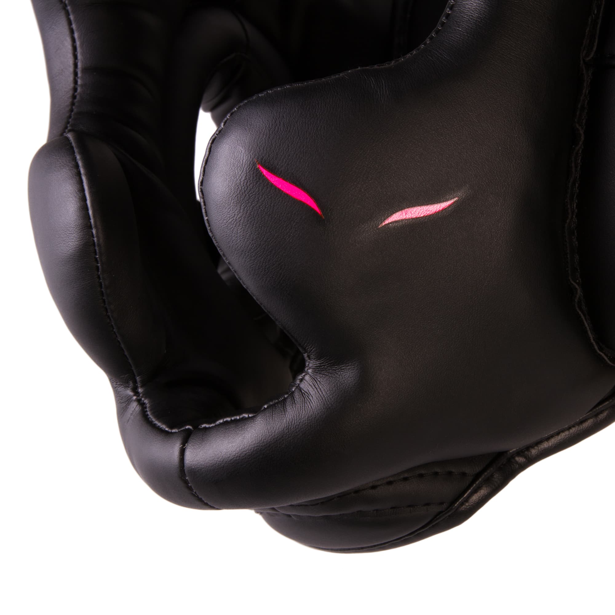 Casque de boxe ELION Uncage - Matblack/Pink - Image 3