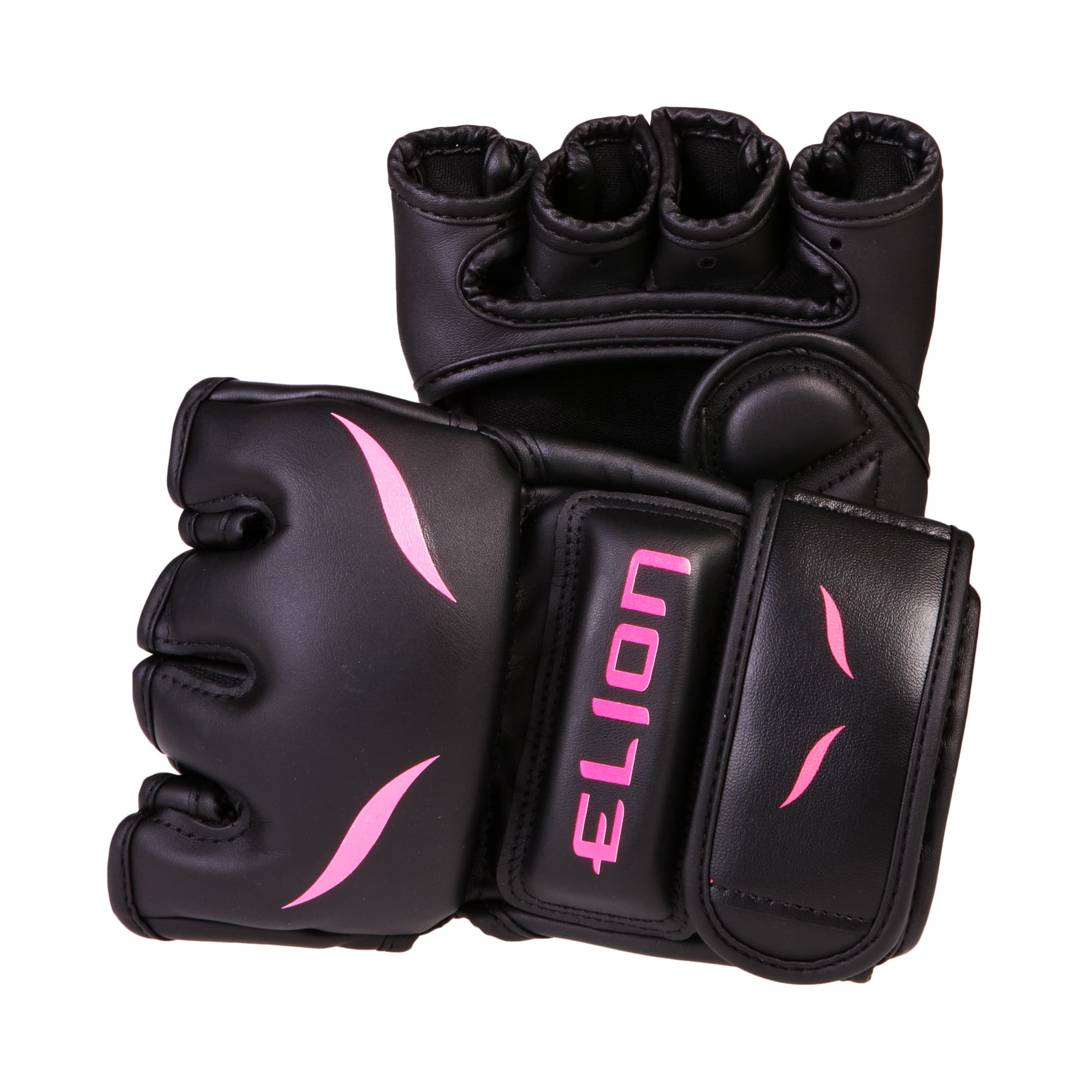 Gants MMA ELION Uncage - Matblack/Pink - Image 2