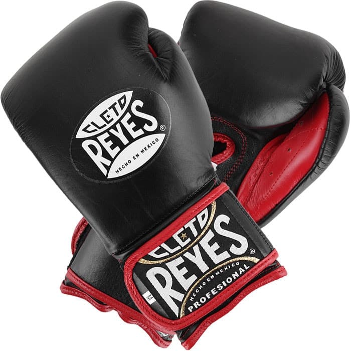 Gants de Boxe d'entrainement REYES Pro Sparring \"Re-design\" - Noir