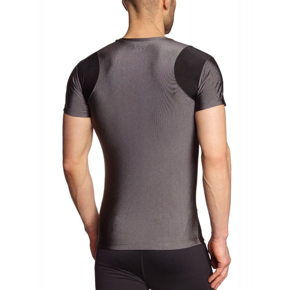 Rashguard EVERLAST Manches Courtes Gris/Noir - Image 2