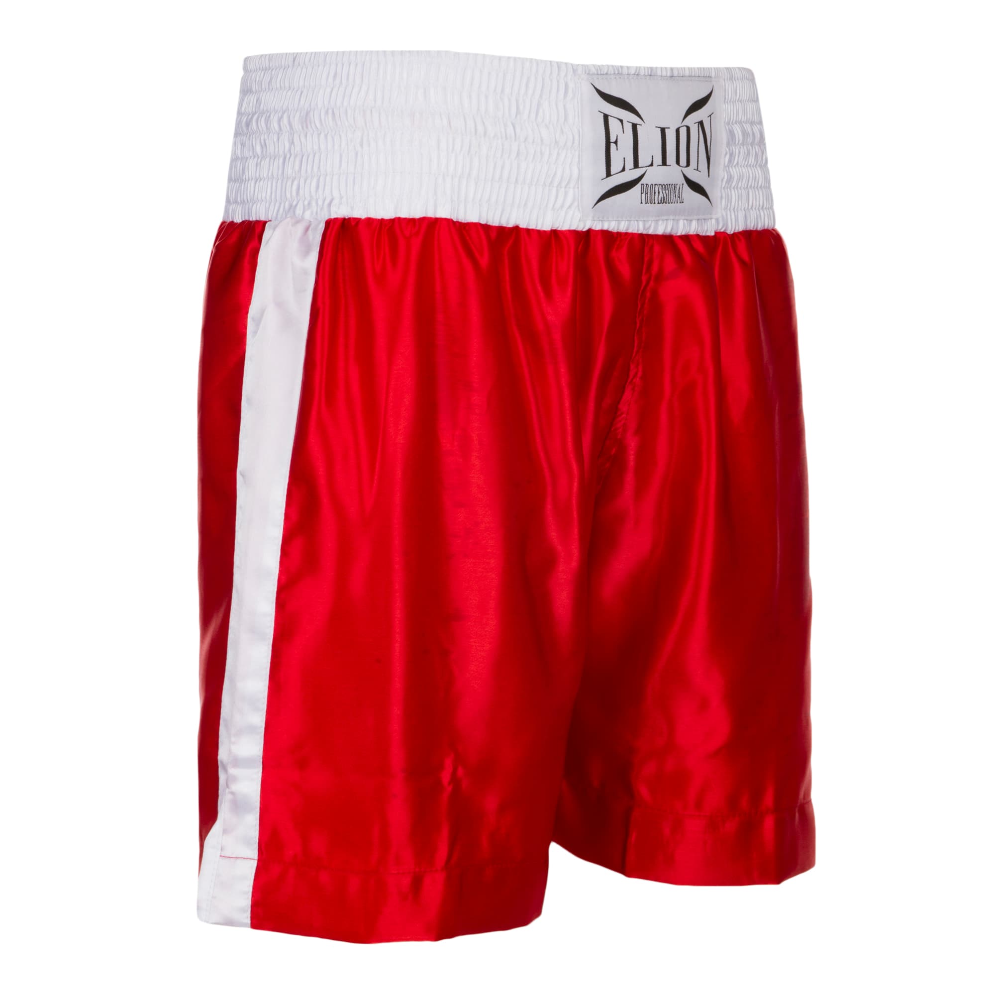 Short de Boxe Anglaise ELION Rouge/Blanc