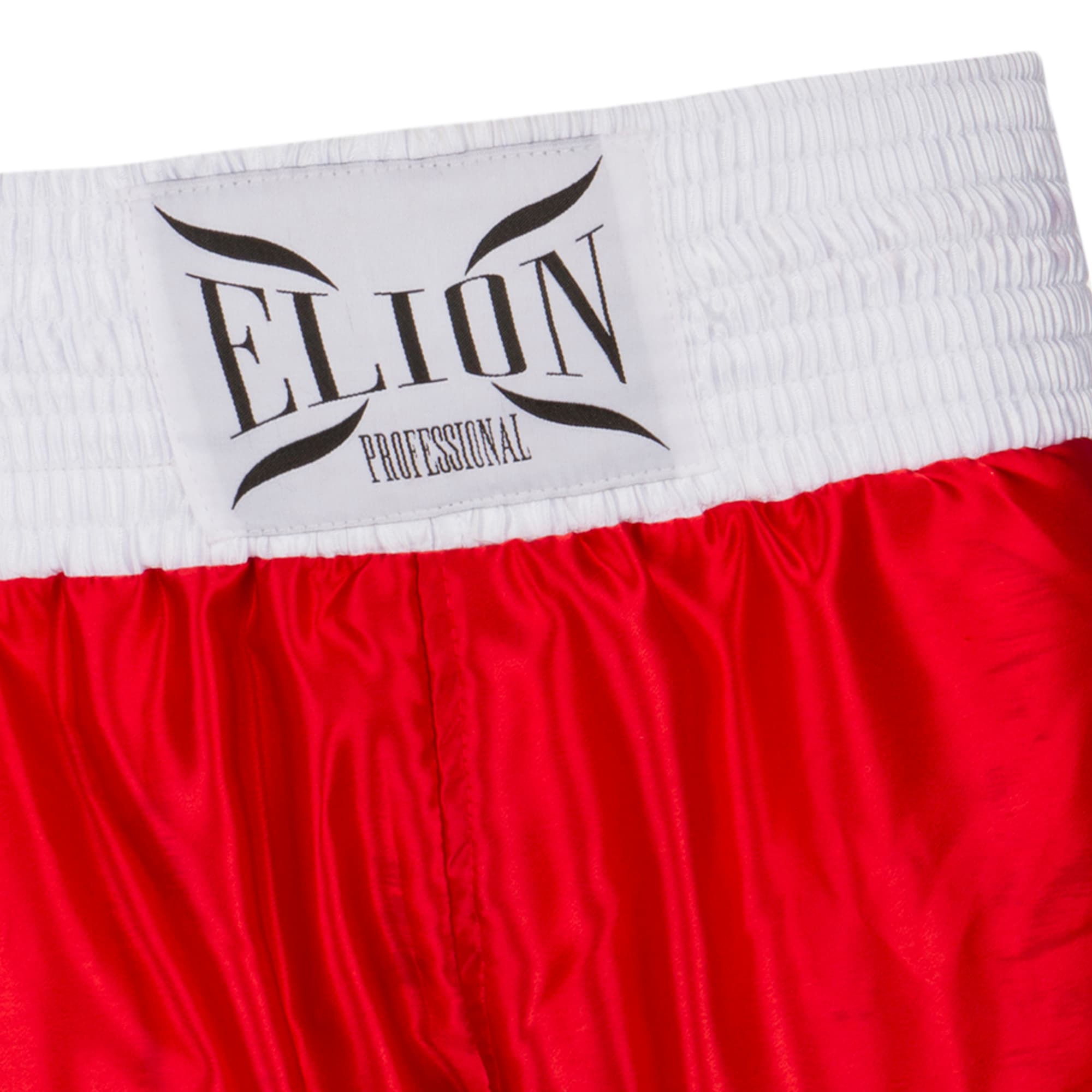 Short de Boxe Anglaise ELION Rouge/Blanc - Image 4