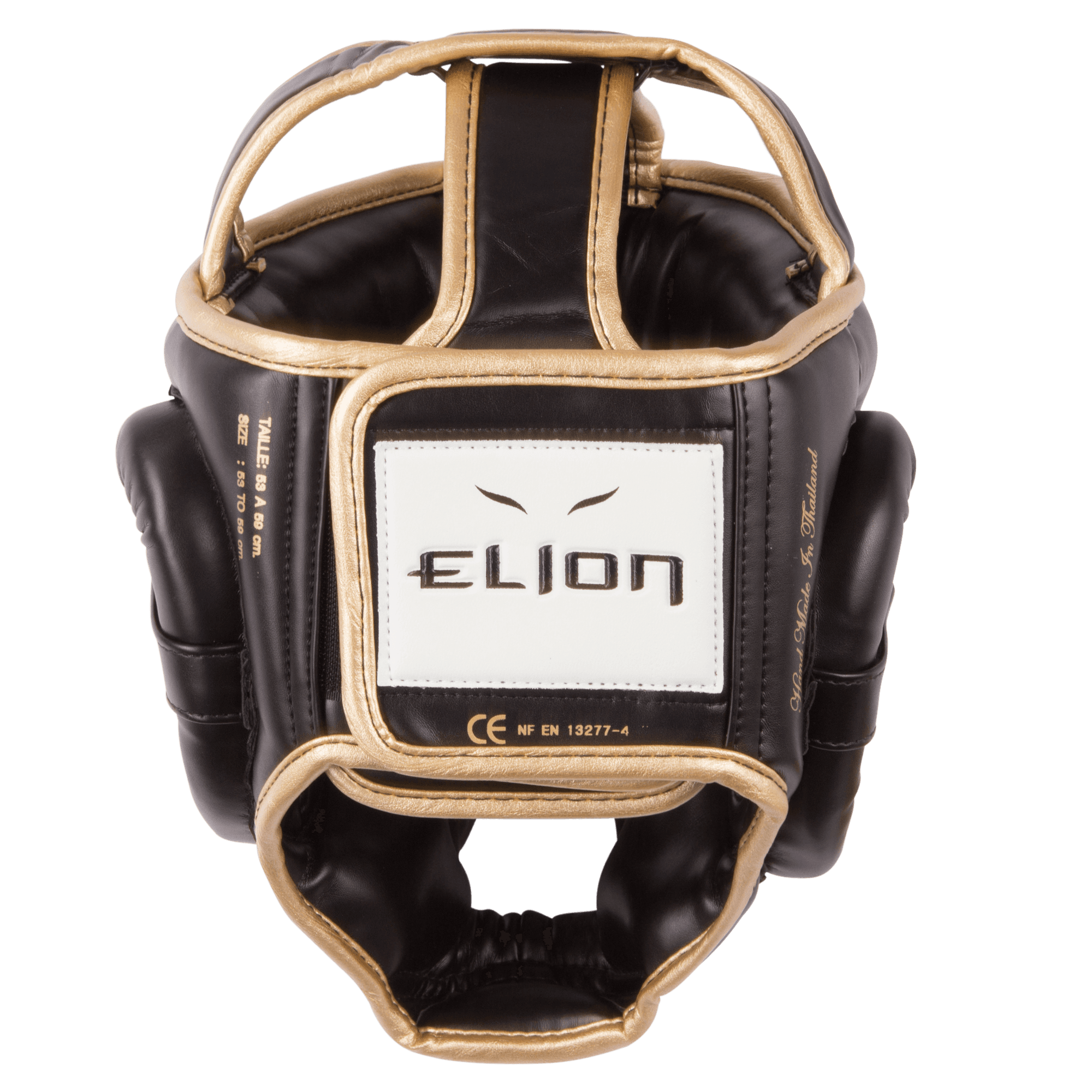 Casque de boxe ELION Audace- Black And White - Image 2