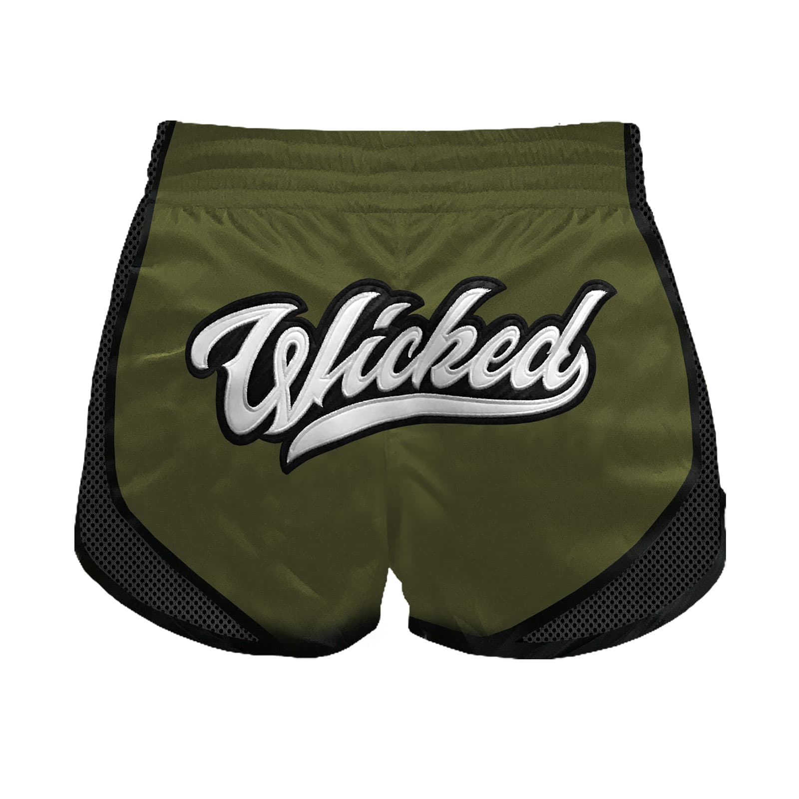 Short de Boxe Thaï Wicked One Squad Kaki - Image 2