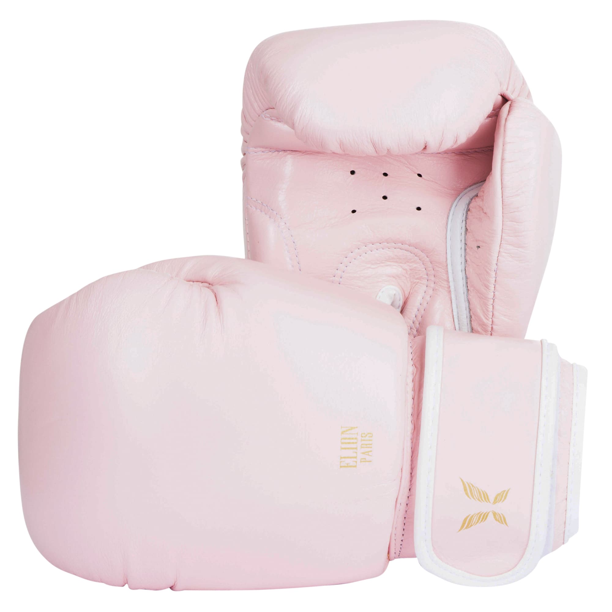 Gants de boxe ELION Collection Bvtterfleye Paris - Rose Pâle - Image 5