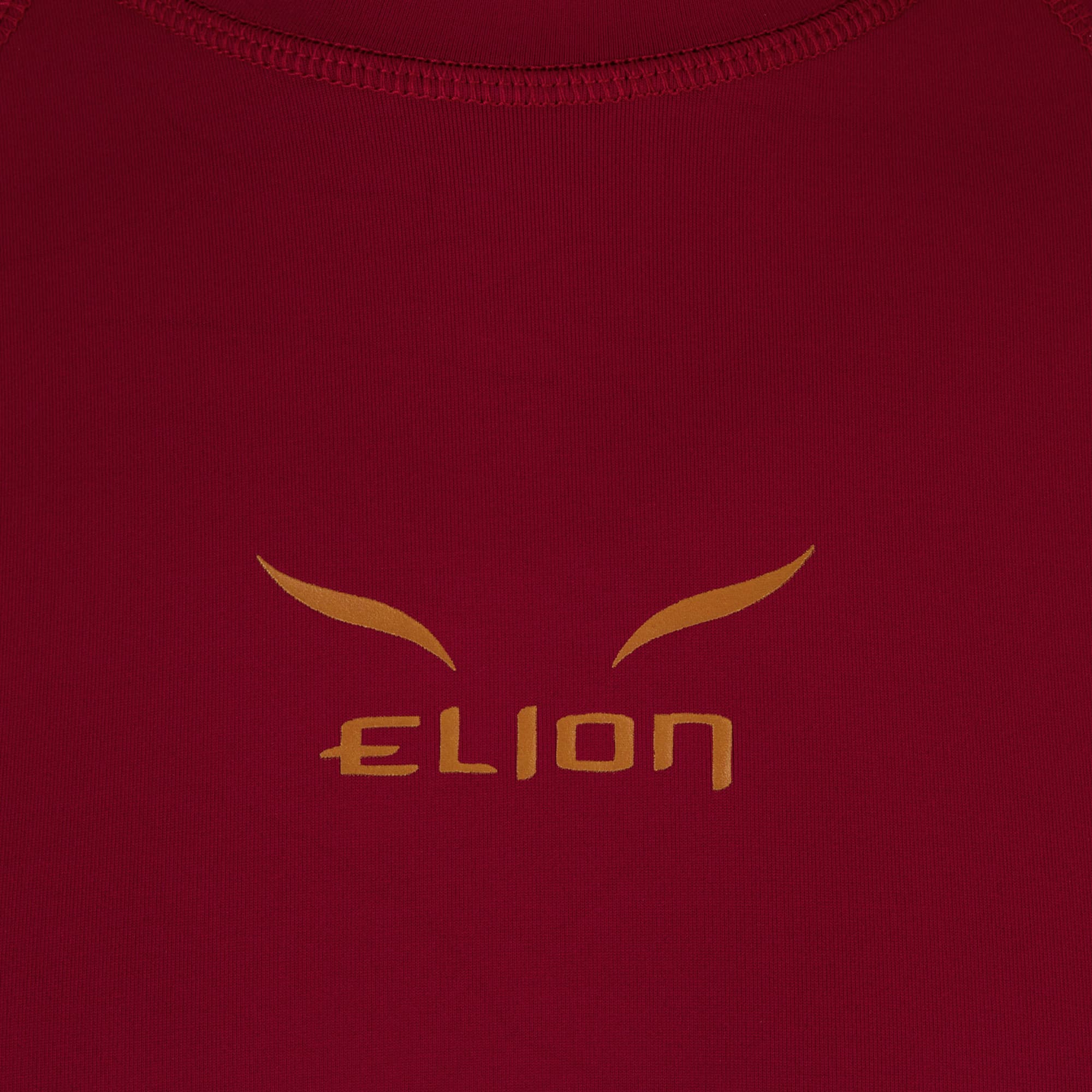 Rashguard Elion Monochrome - Bordeaux - Manches Courtes - Image 4