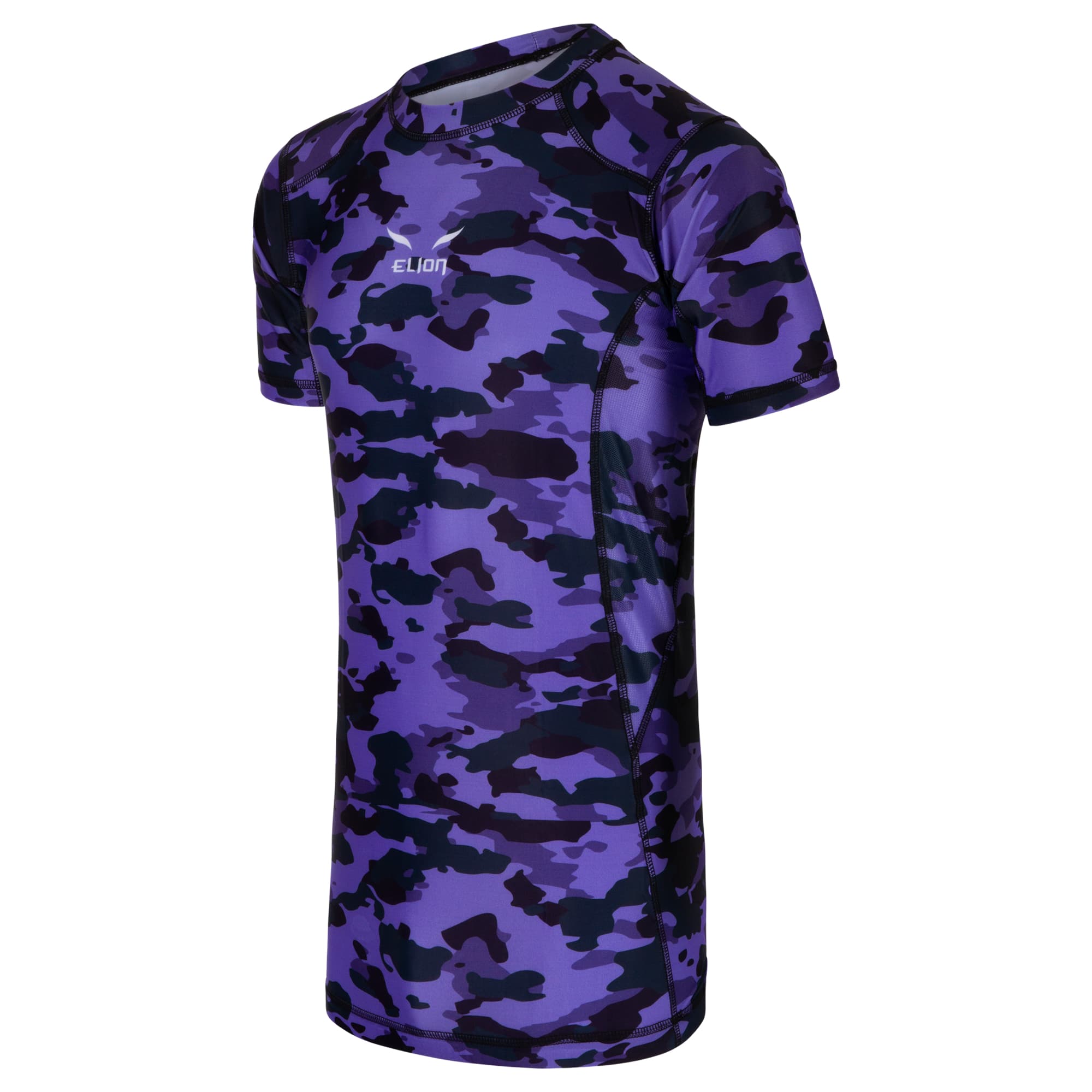 Rashguard Elion Camo - Bleu - Manches Courtes - Image 2