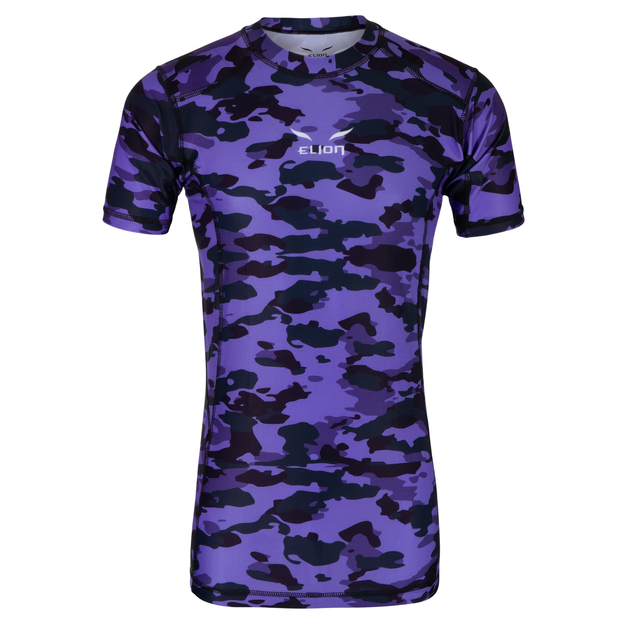 Rashguard Elion Camo - Bleu - Manches Courtes