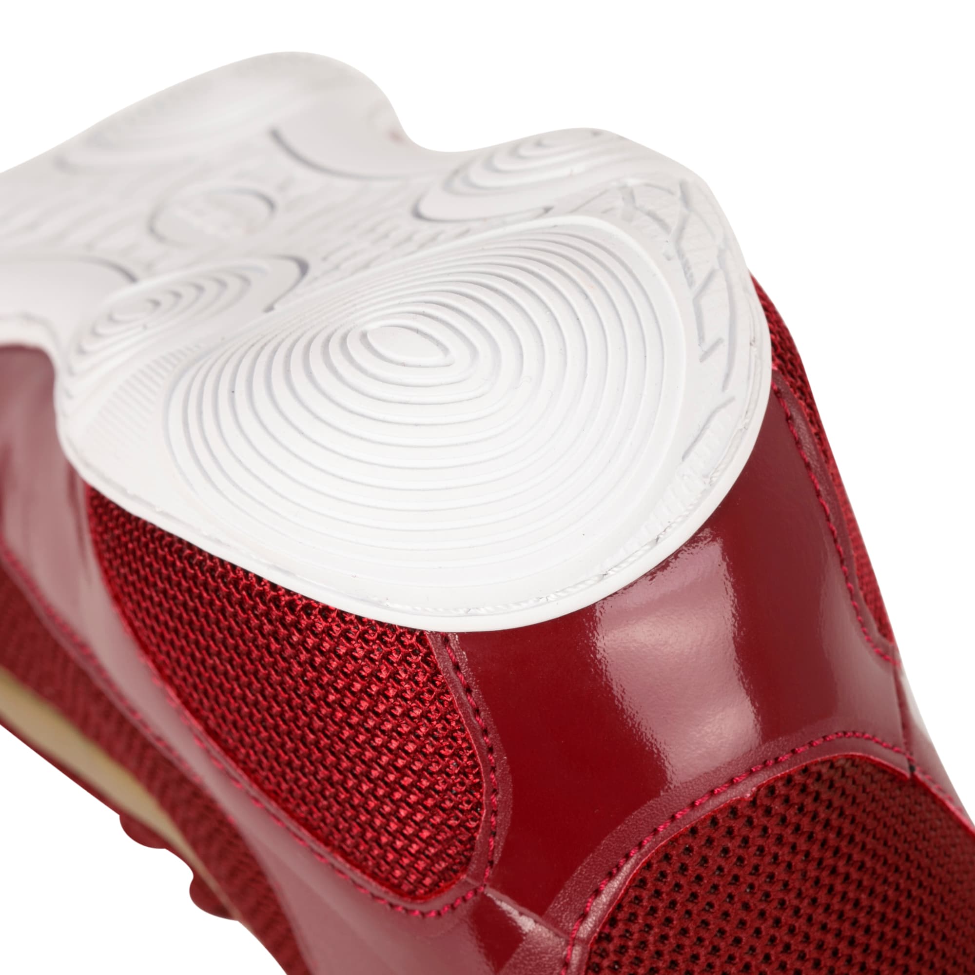Chaussures de Boxe ELION Rapide Bordeaux/Or - Image 6