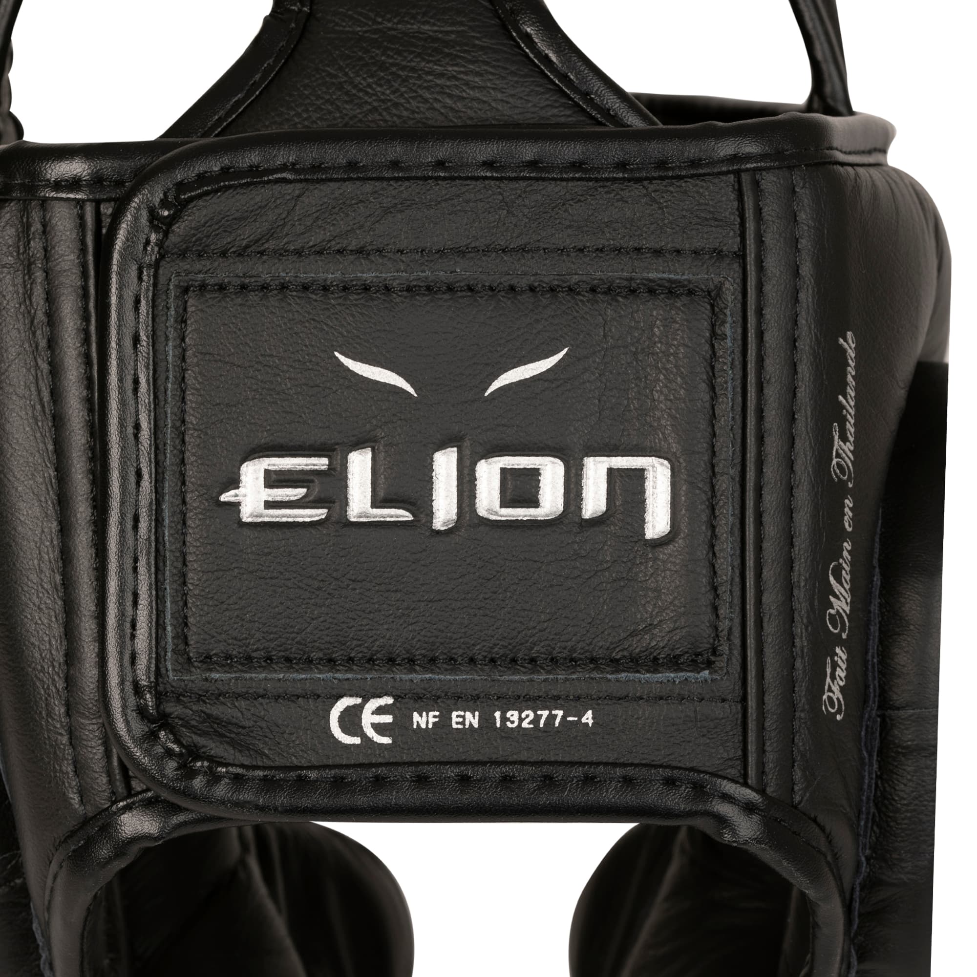 Casque de boxe ELION Paris Cuir Noir - Image 4