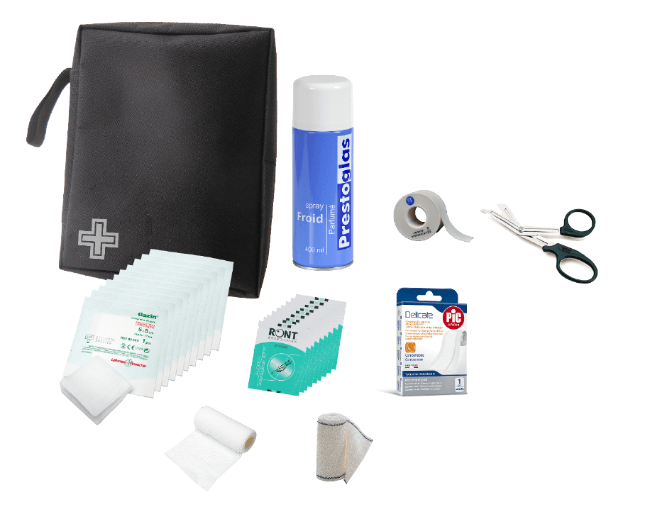 TROUSSE DE SOINS GARNIE 1ER SECOURS CLUB 066155