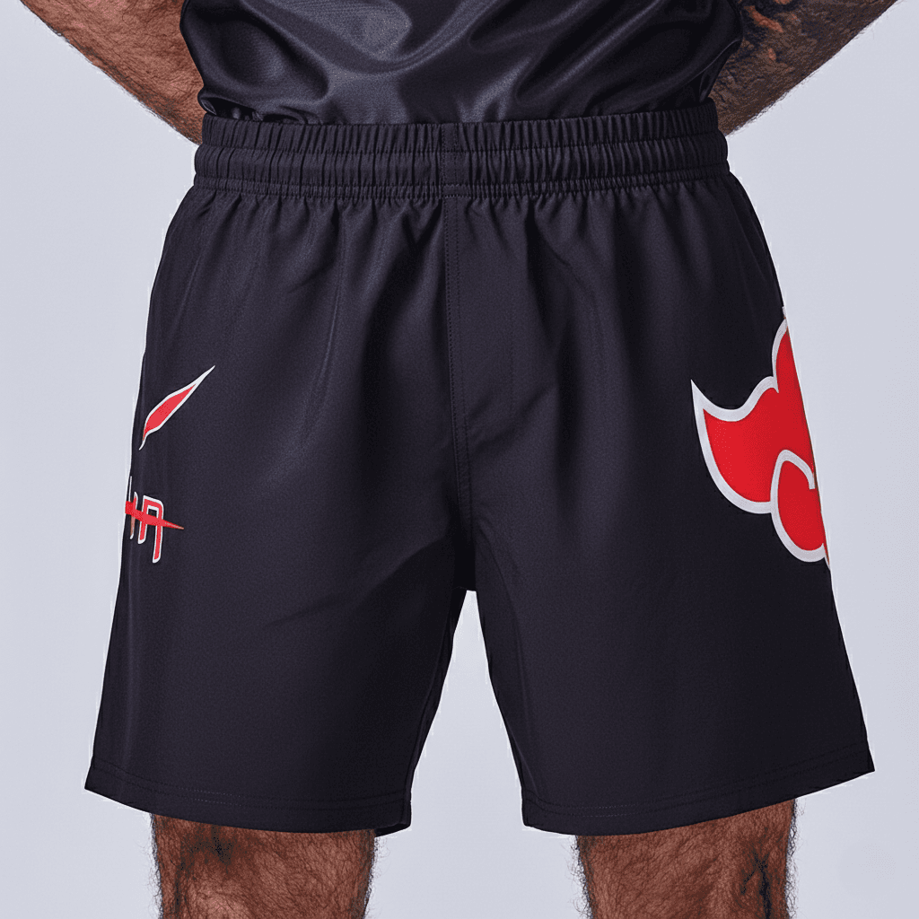 Short MMA/JJB NARUTO X ELION AURA Akatsuki - Noir