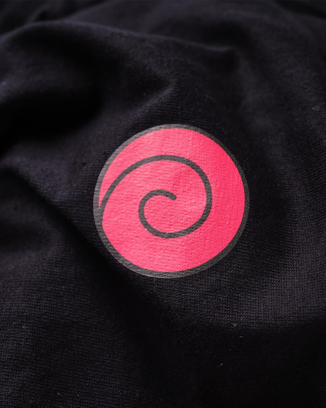 T-Shirt NARUTO X ELION NARUTO Noir/Orange - Image 4