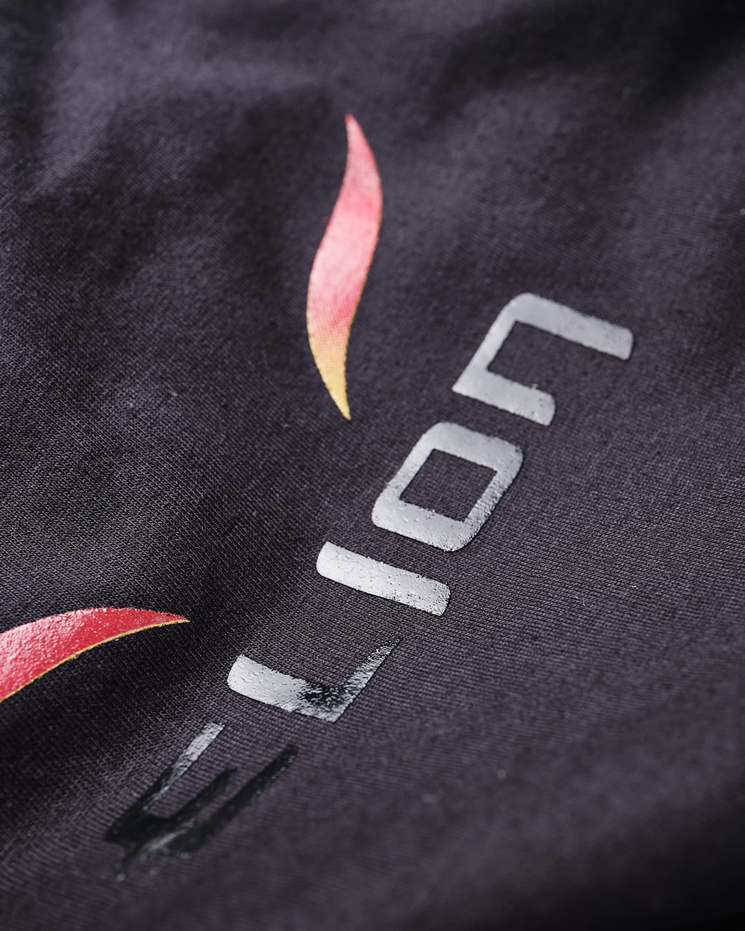 T-Shirt NARUTO X ELION NARUTO Noir/Orange - Image 3