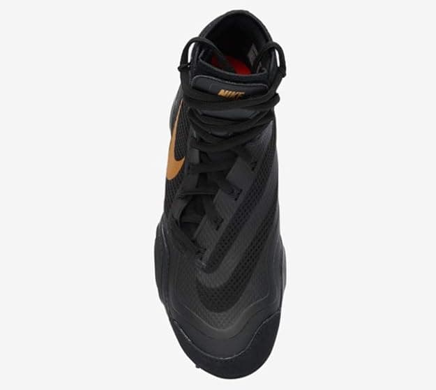Chaussures de Lutte et Multiboxe Boxe NIKE HYPERSWEEP NOIR/OR - Image 2