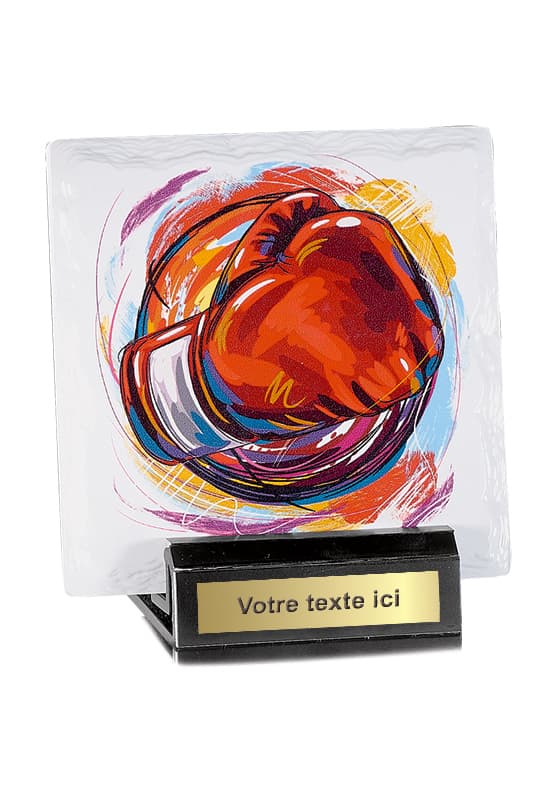 Trophée céramique boxe 45107