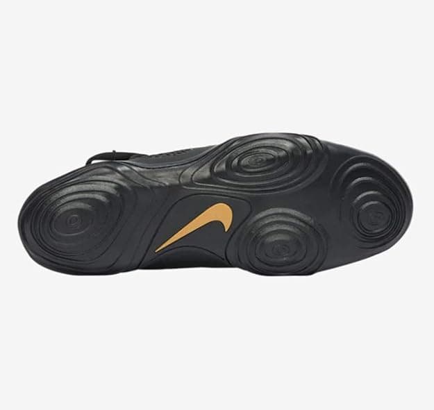 Chaussures de Lutte et Multiboxe Boxe NIKE HYPERSWEEP NOIR/OR - Image 4