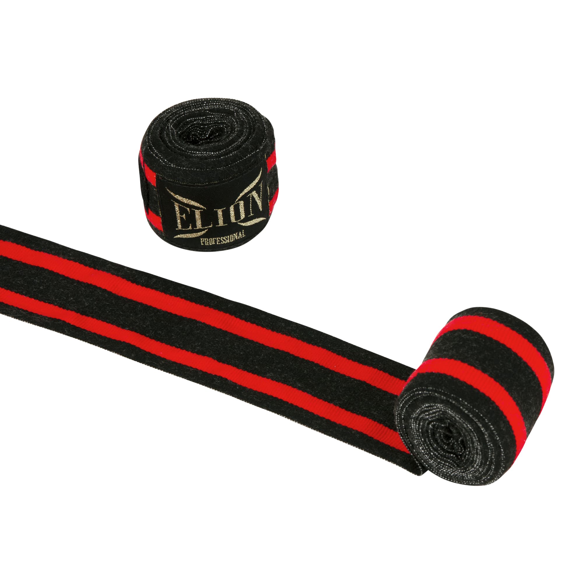 Bandes de boxe ELION 4.5m Noir/Rouge - Image 2