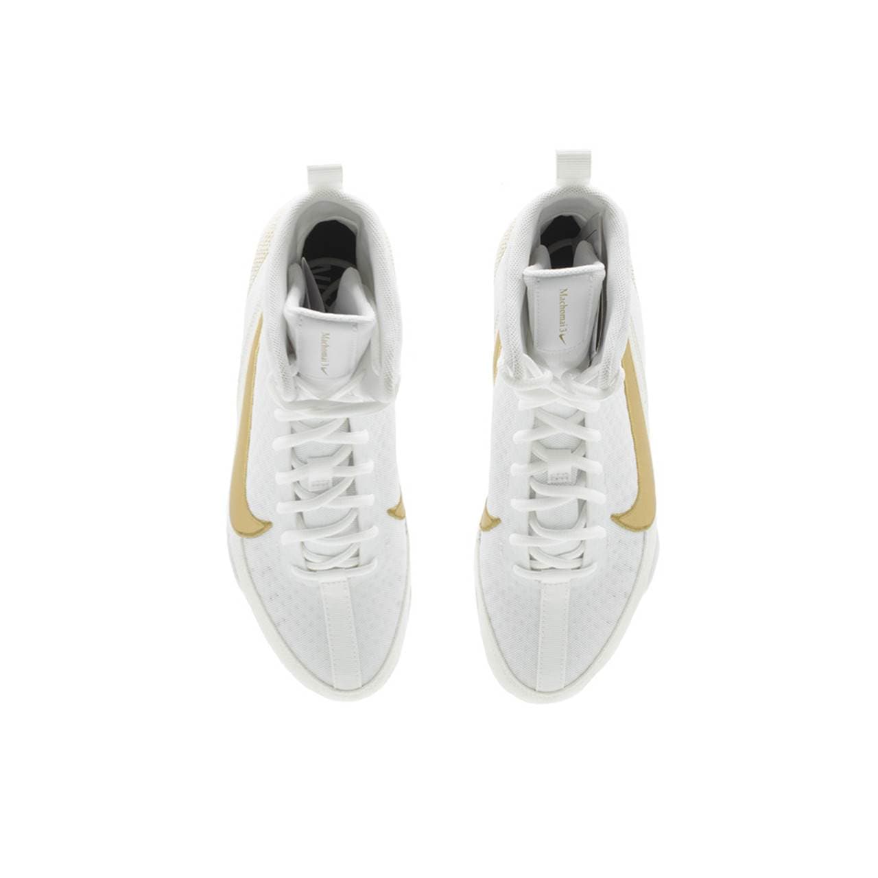Chaussures  NIKE Machomai 3 Blanche/Or 100 - Image 2