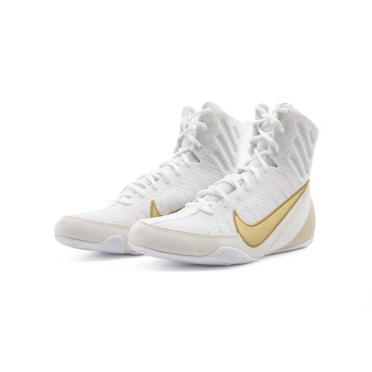 Chaussures  NIKE Machomai 3 Blanche/Or 100 - Image 7