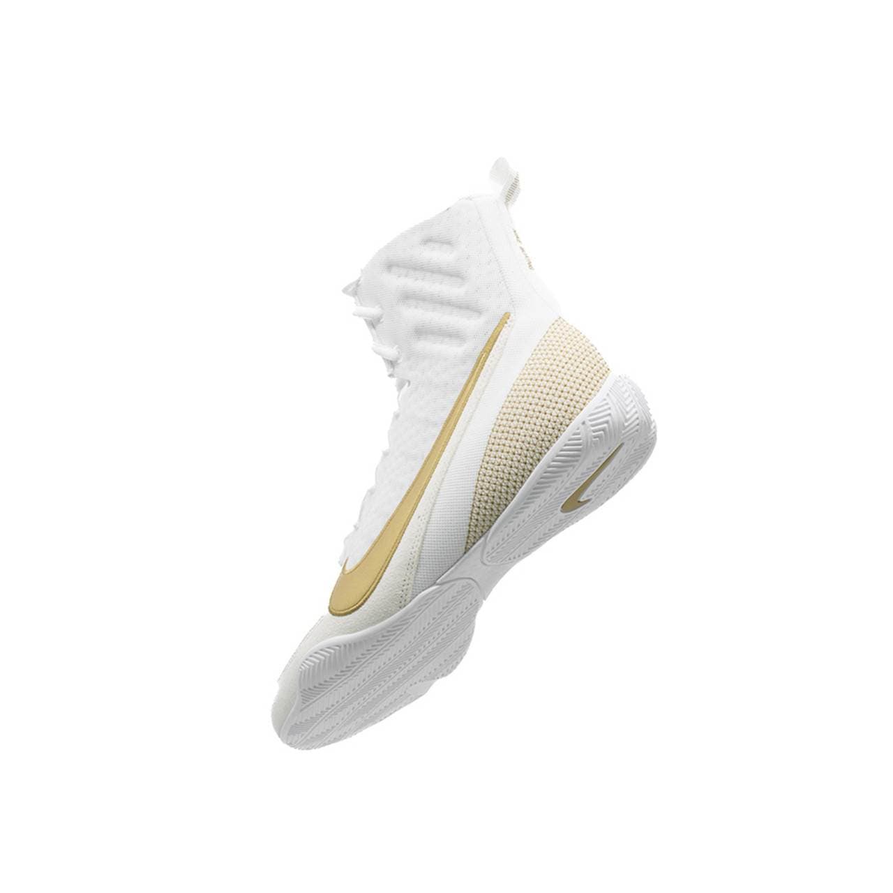 Chaussures  NIKE Machomai 3 Blanche/Or 100 - Image 6