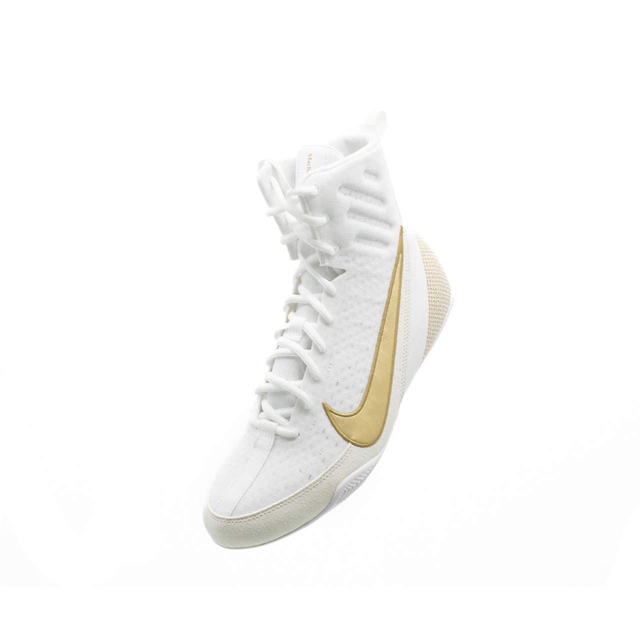 Chaussures  NIKE Machomai 3 Blanche/Or 100 - Image 5