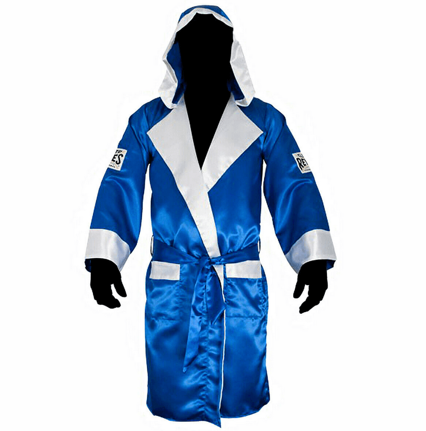 Costume Kickboxer Enfant Satin - Maillot Short Ceinture Peignoir à Capuche Pour Boxe Et Cosplay