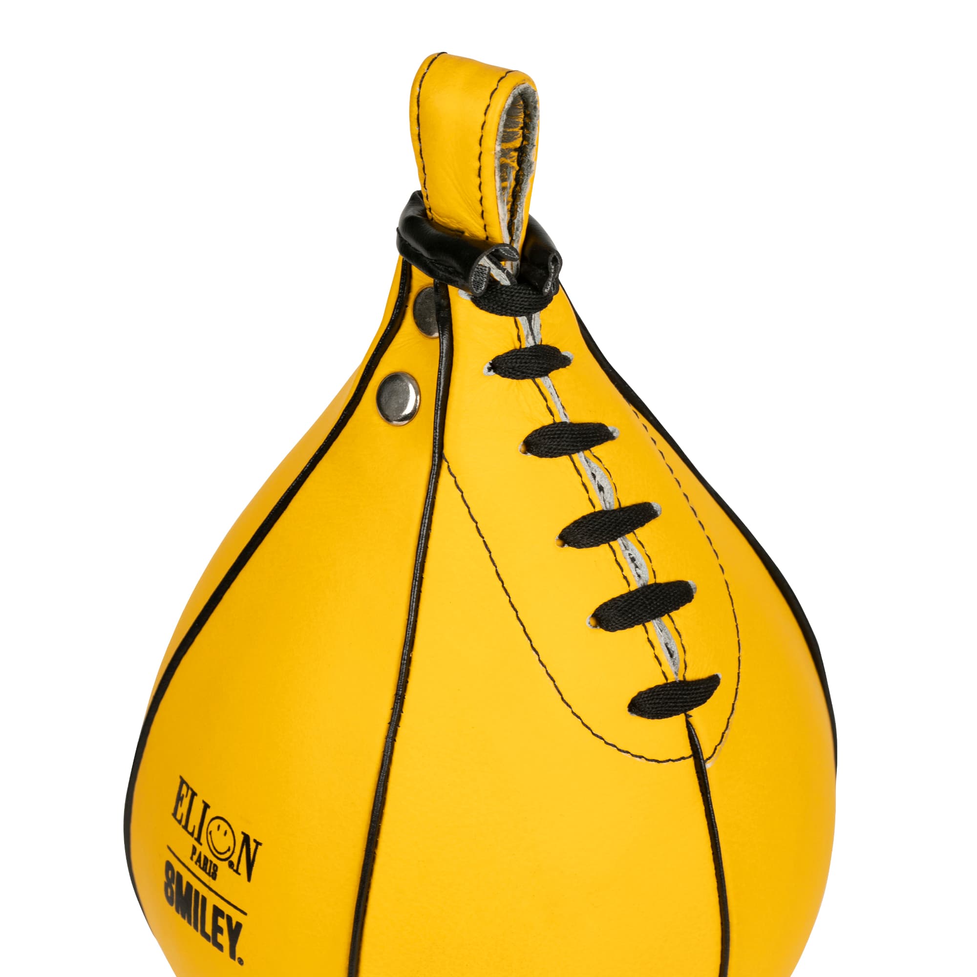 Poire de vitesse ELION Paris X SMILEY® 50th Anniversary Edition Limitée Cuir Jaune - Image 5