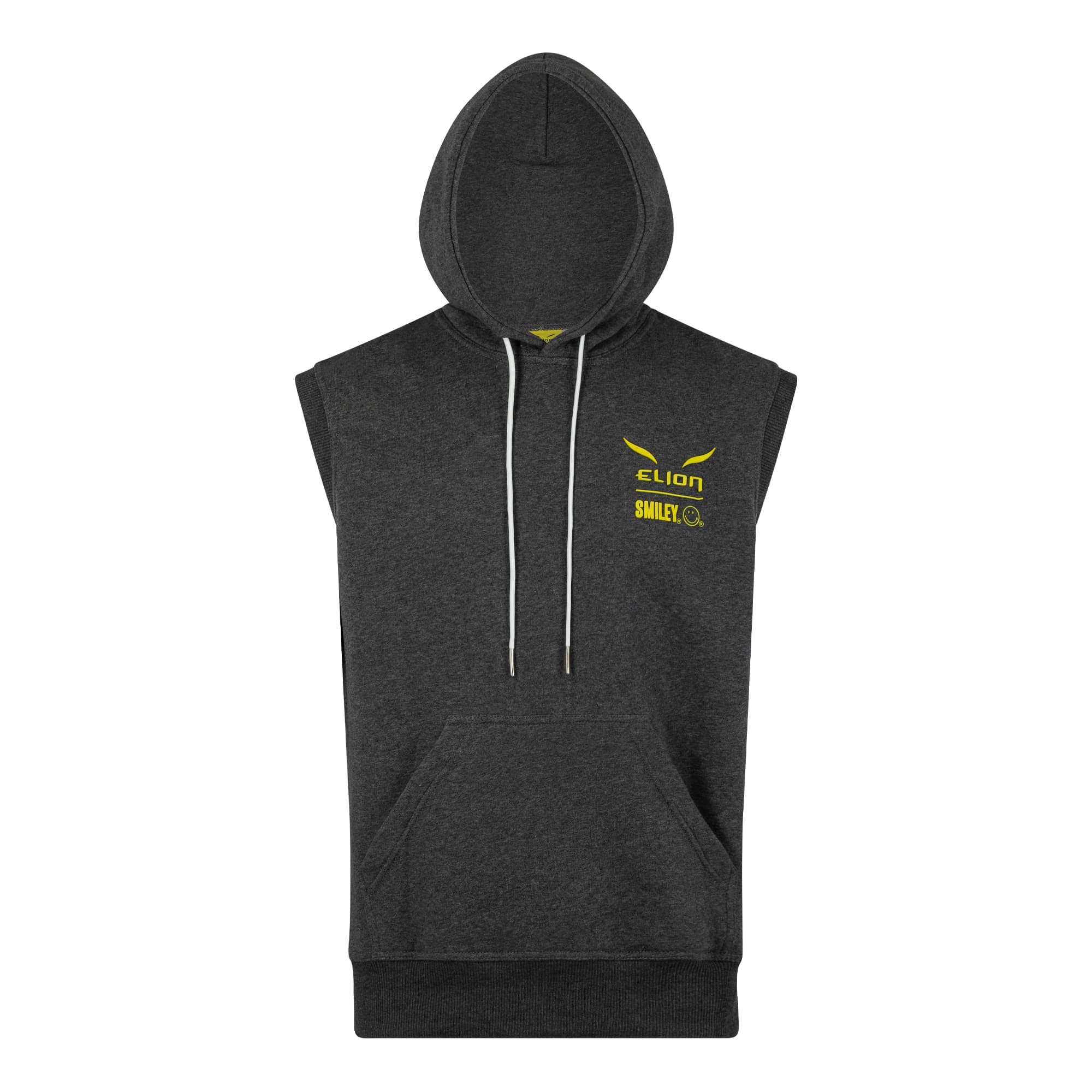 Sweat  sans manches ELION  X SMILEY 50th Anniversay Gris - Image 2