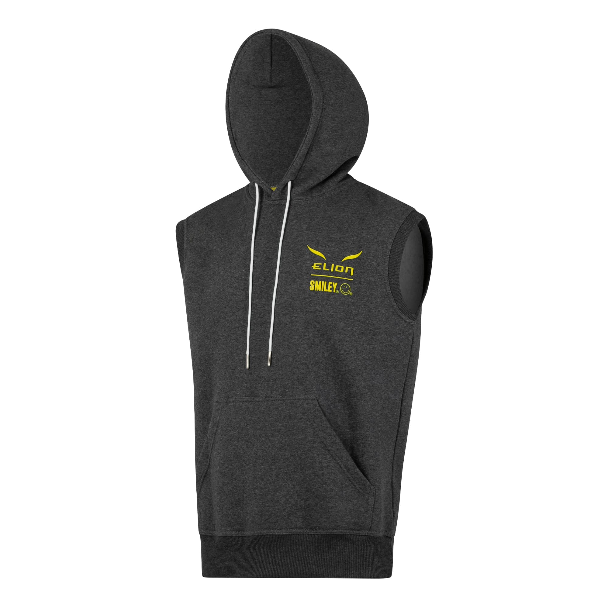Sweat  sans manches ELION  X SMILEY 50th Anniversay Gris