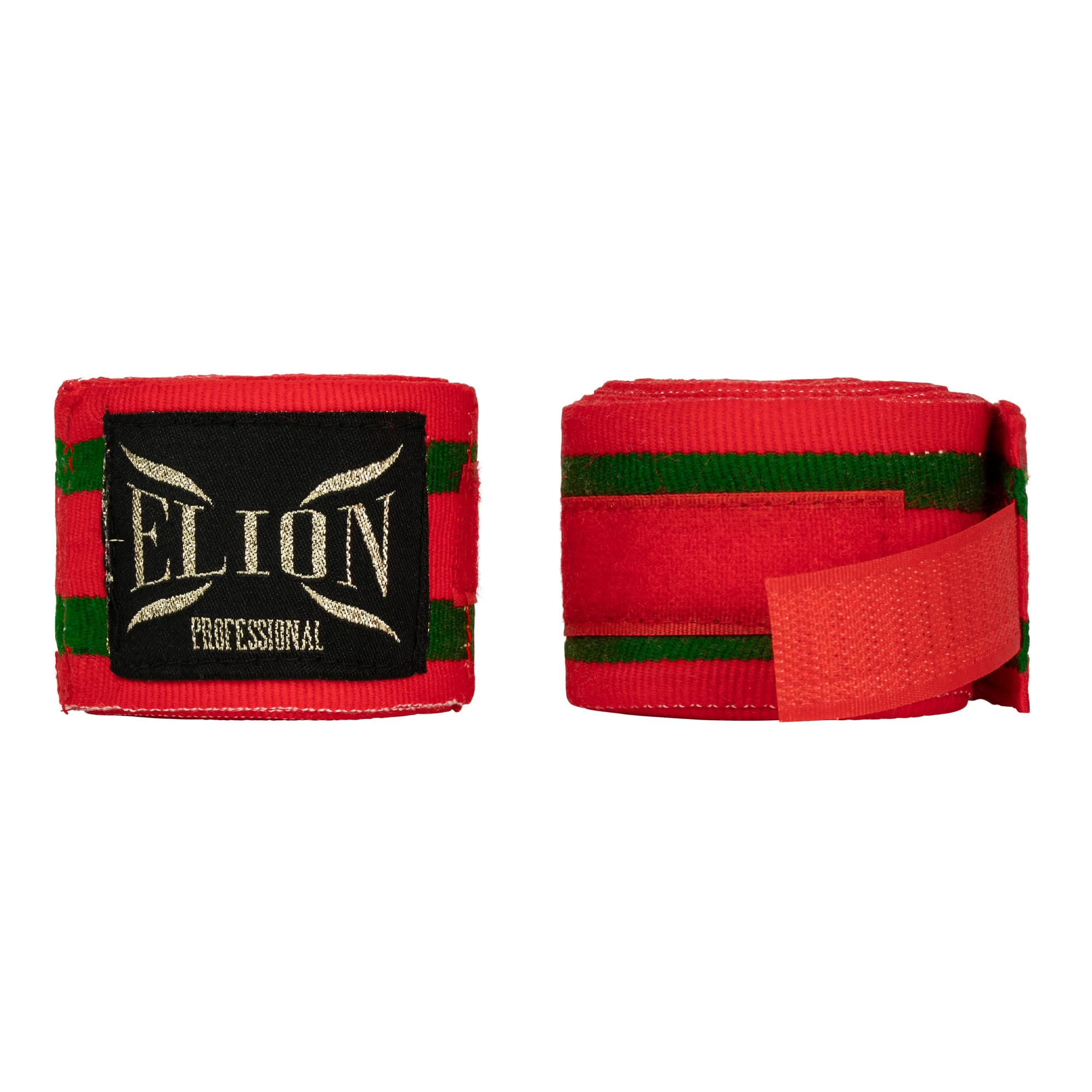 Bandes de boxe ELION 4.5m Rouge/Vert - Image 2
