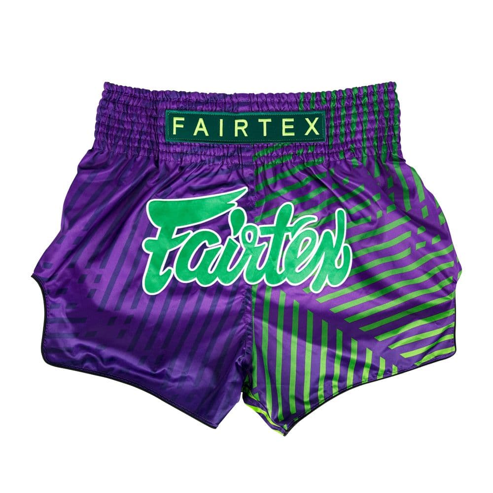 Short de Boxe Thaï FAIRTEX BS1922  \"RACER\" PURPLE - Image 3