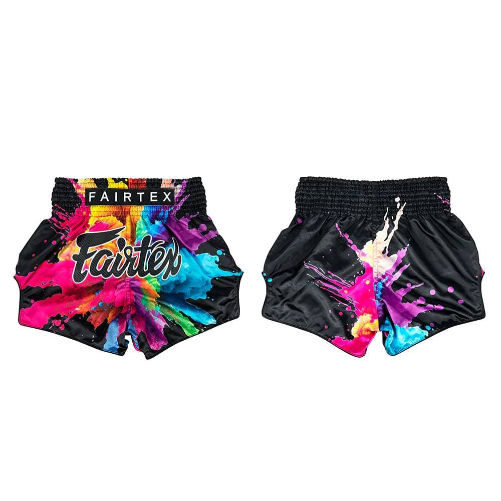 Short de Boxe Thaï FAIRTEX BS1940 BLACK FUNKY SOUL - Image 4
