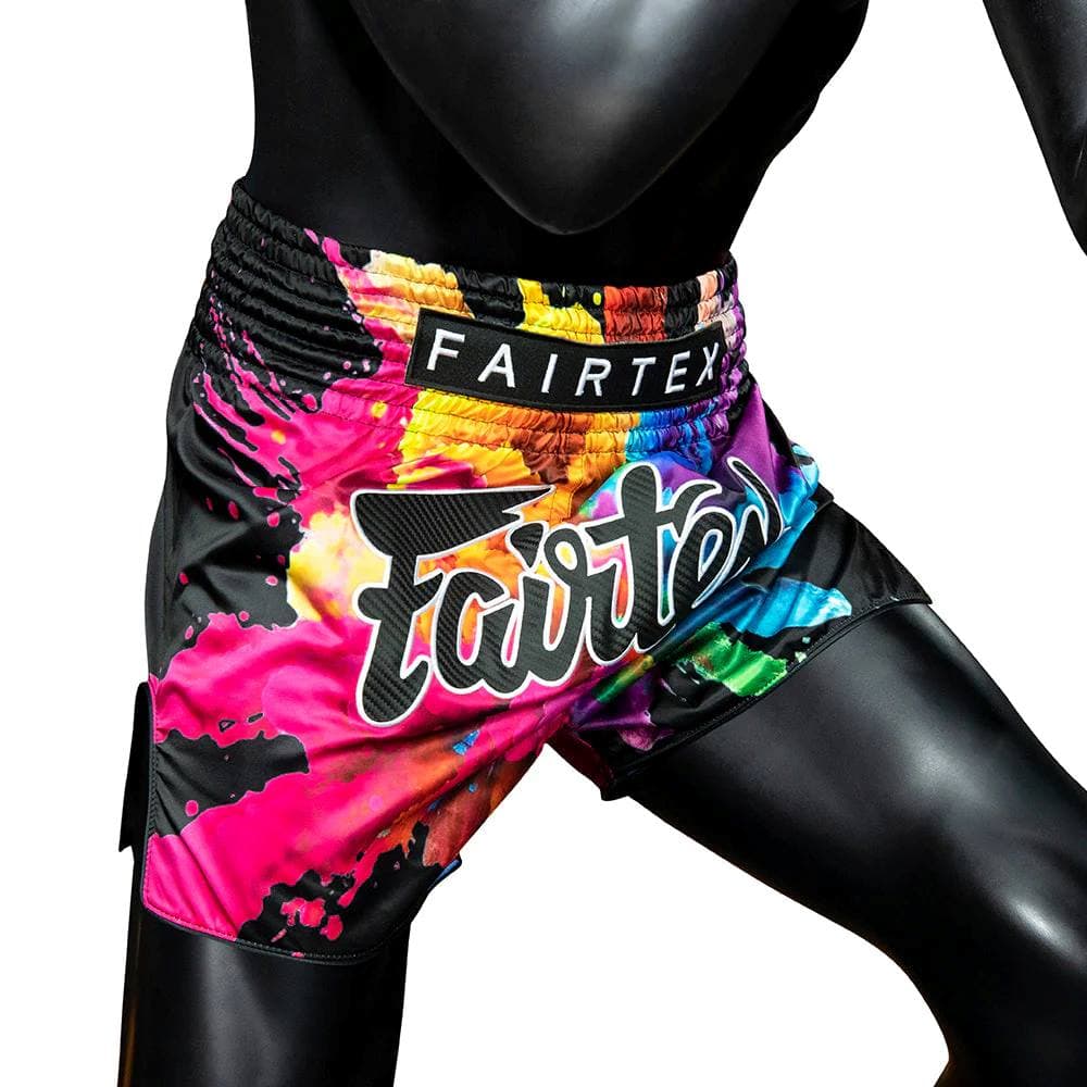 Short de Boxe Thaï FAIRTEX BS1940 BLACK FUNKY SOUL - Image 2