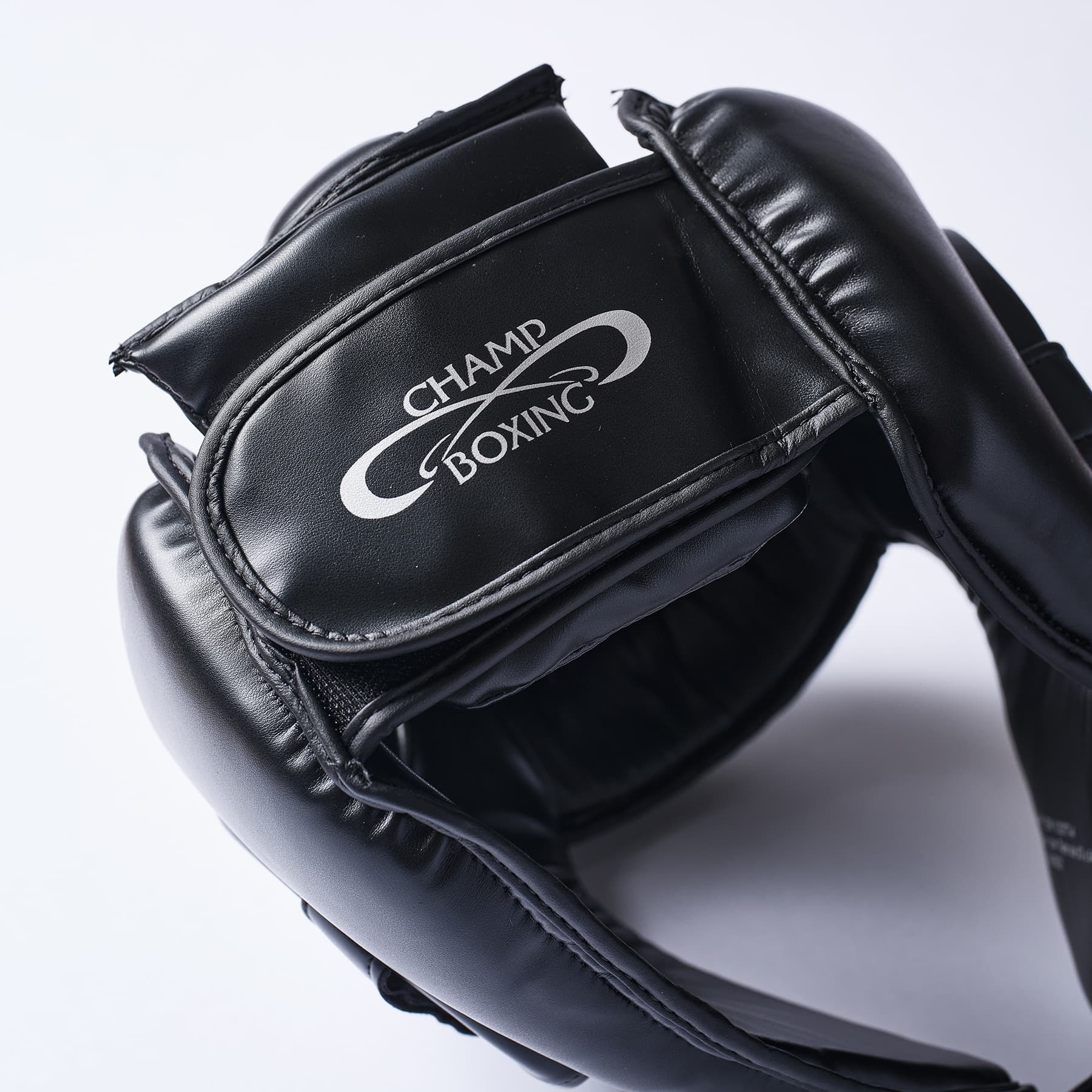 Casque CHAMPBOXING Face Ouverte - Noir/Noir - Image 4