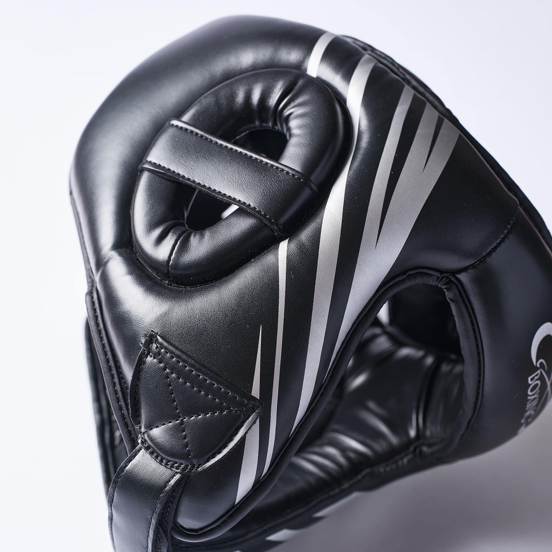 Casque CHAMPBOXING Face Ouverte - Noir/Noir - Image 5
