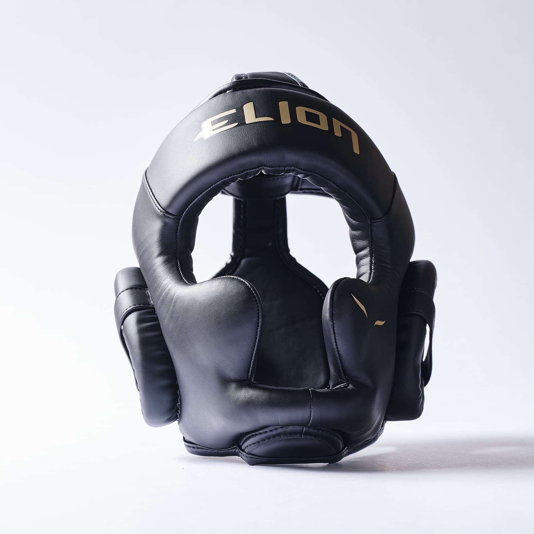 Casque de boxe ELION Uncage 10ème Anniversaire Noir/Or - Image 2