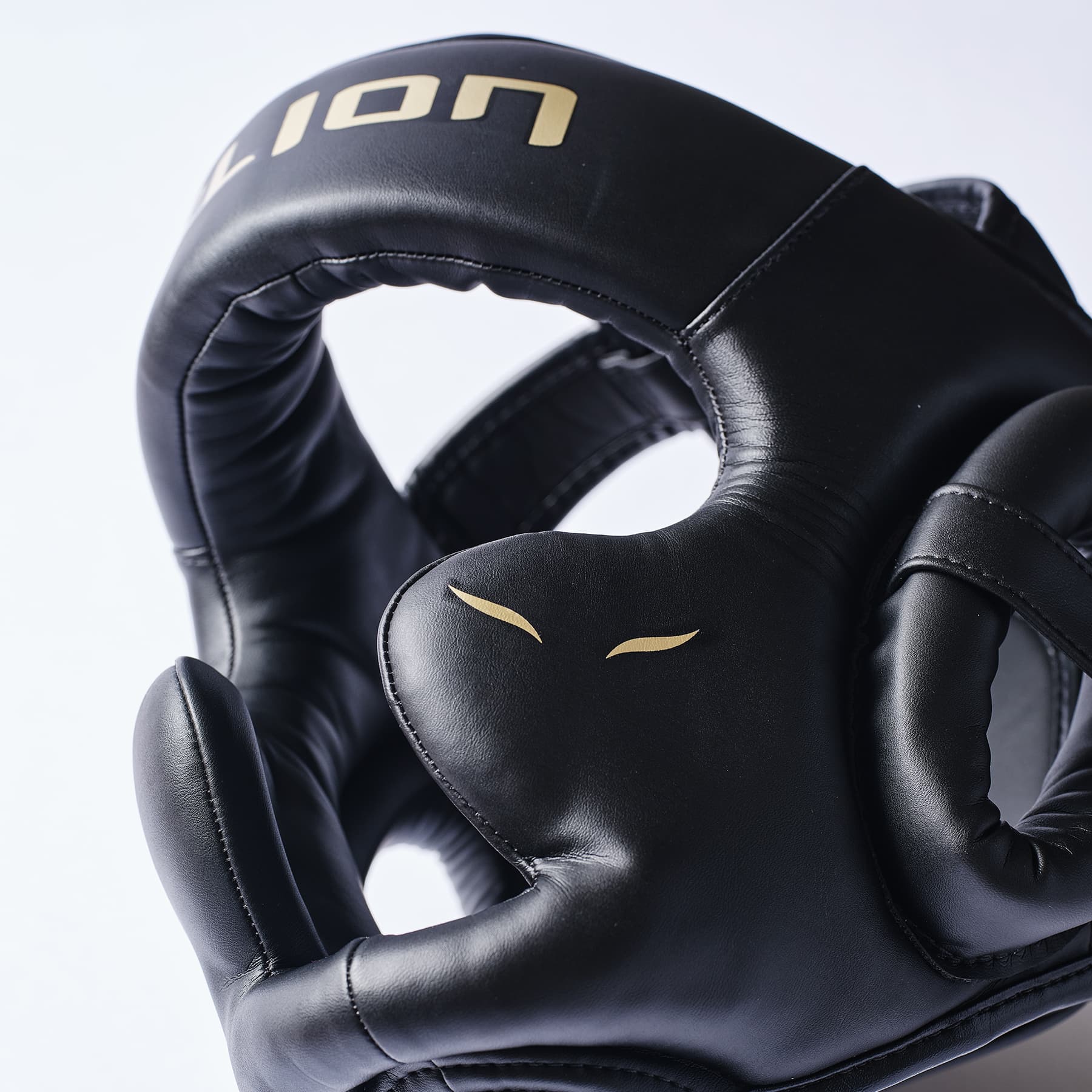 Casque de boxe ELION Uncage 10ème Anniversaire Noir/Or - Image 4