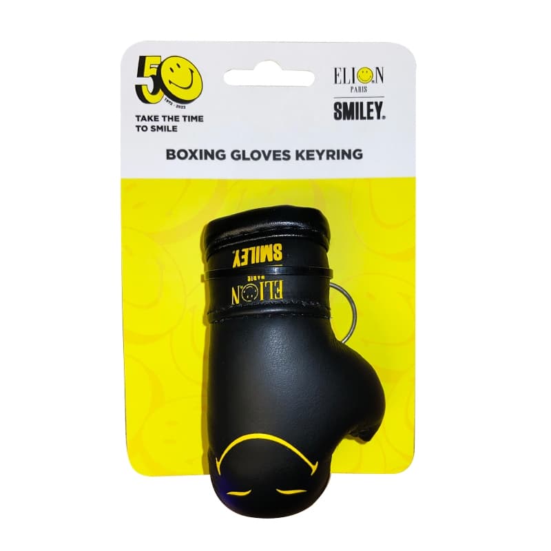 Porte-clés ELION Paris X SMILEY® 50th Anniversary Edition Limitée Cuir. - Image 3