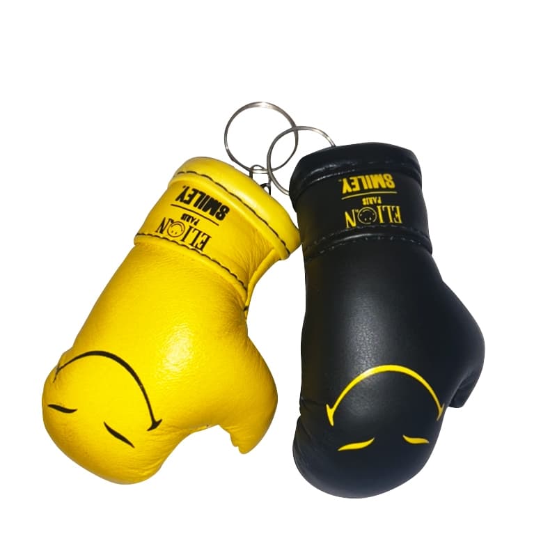 Porte-clés ELION Paris X SMILEY® 50th Anniversary Edition Limitée Cuir. - Image 4