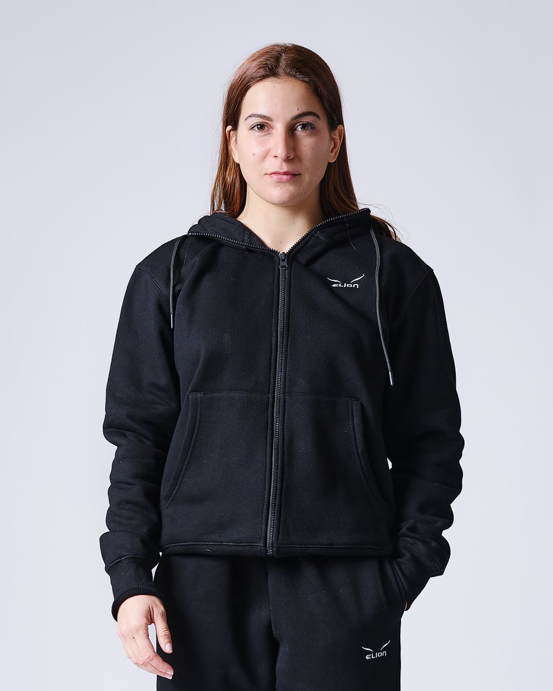 Sweatshirt à Capuche ELION Turenne Noir - Image 7