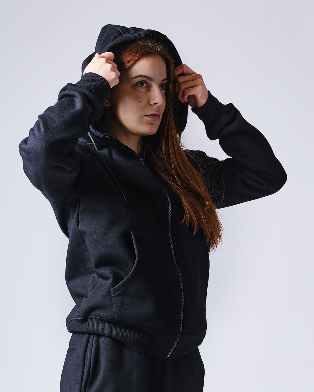 Sweatshirt à Capuche ELION Turenne Noir - Image 10