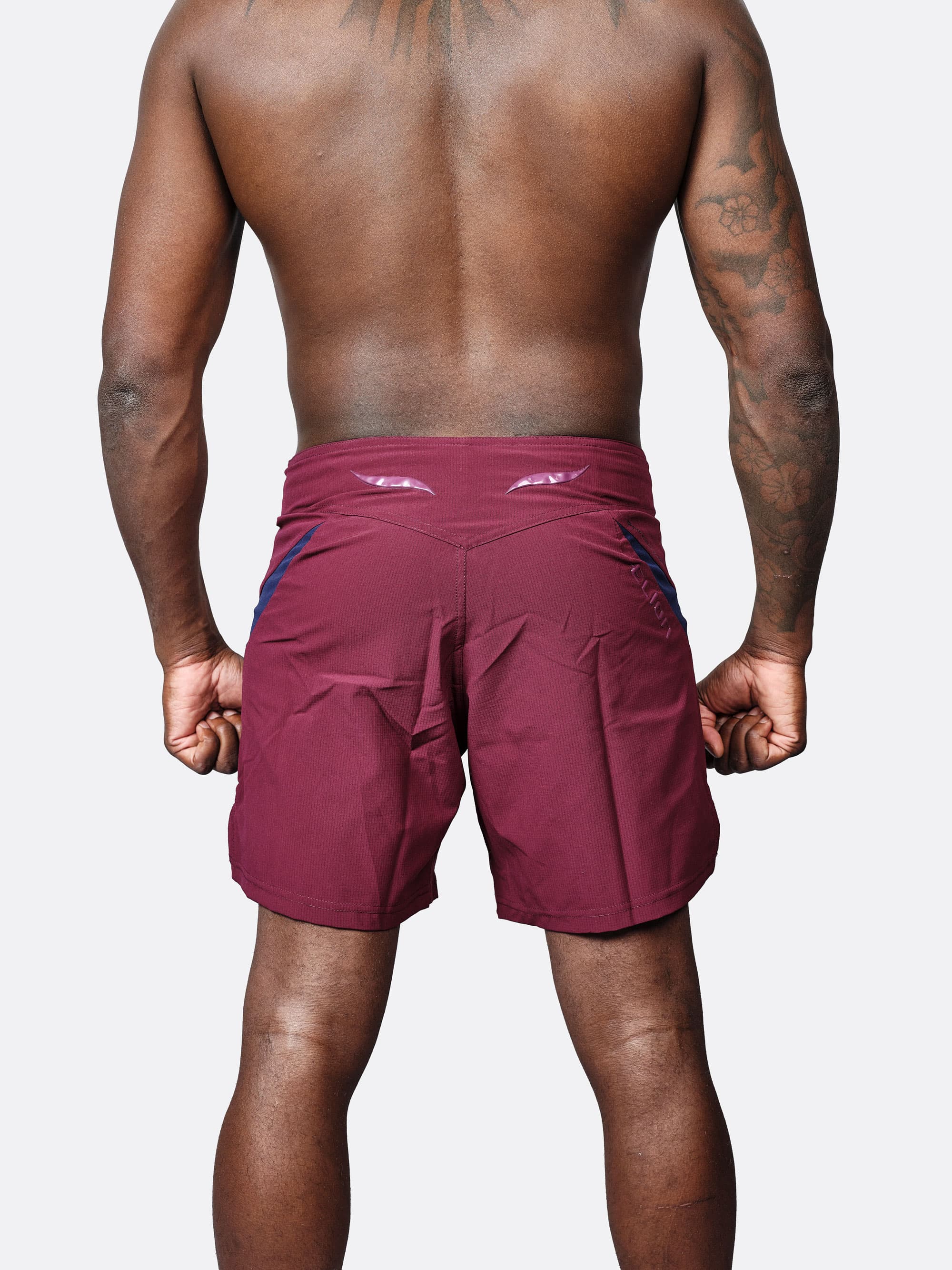 Short MMA SEYANT ELION- BORDEAUX/NAVY - Image 5